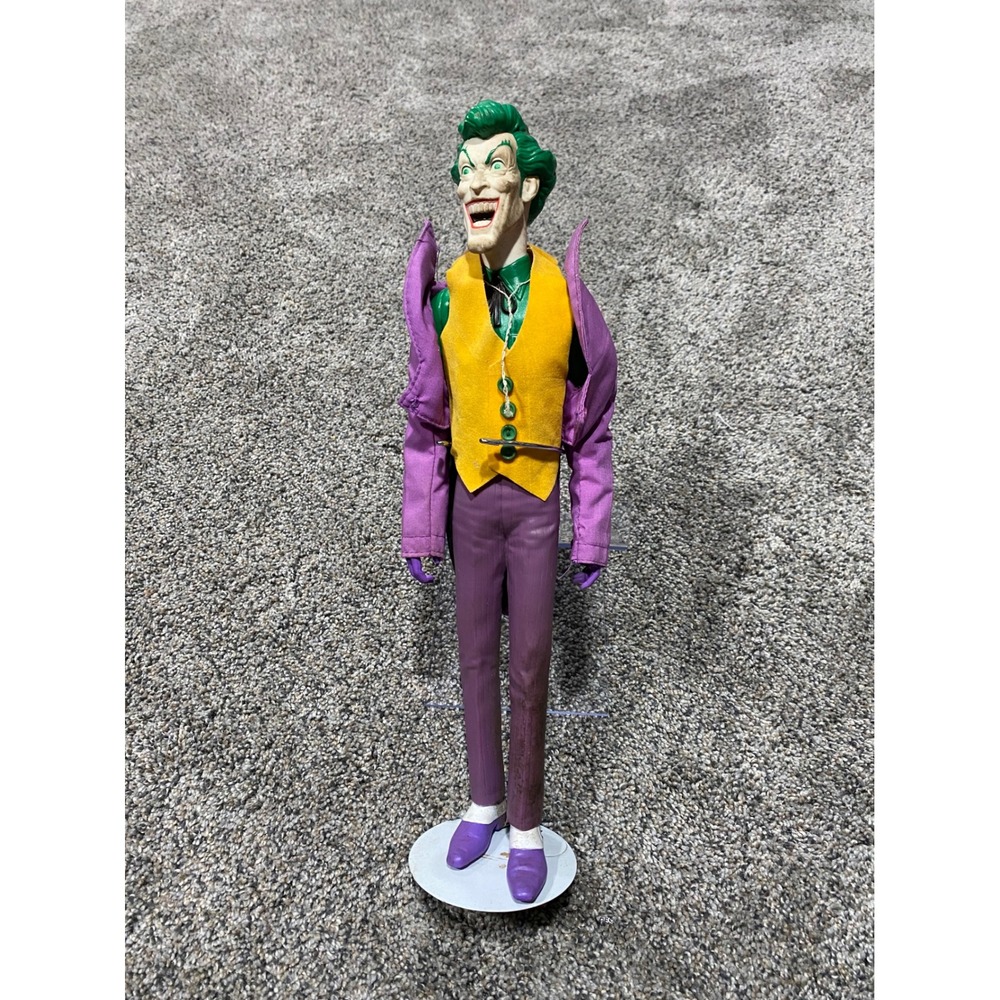 Vintage Joker Action Figure Hamilton Gifts DC Comics Batman Villain 1989 Purple